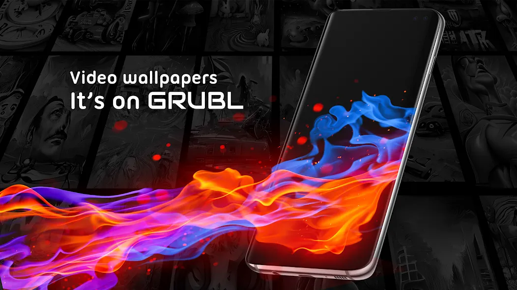 GRUBL™ 4D Live Wallpapers + AI screenshot 27