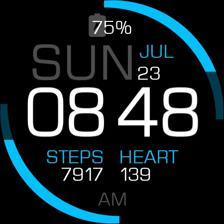 Key080 Artistic Watch Face screenshot 25