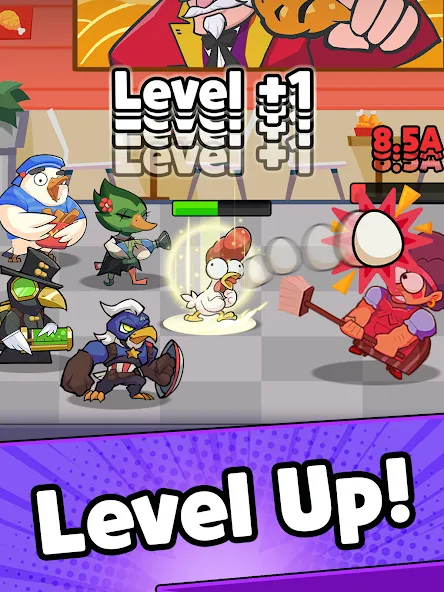 Cluck Avengers - Idle RPG screenshot 10