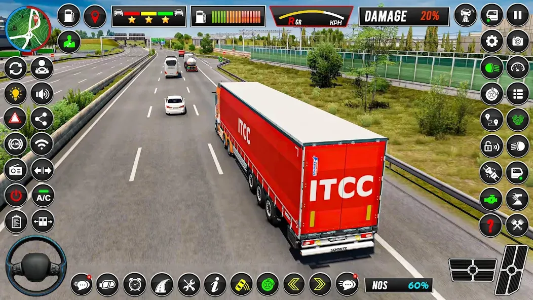 Euro Truck Driving Cargo Truck screenshot 2