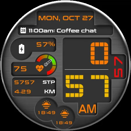SY07 Wear OS Watch Face screenshot 31