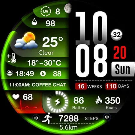 ML2U 239 Watch Face screenshot 28