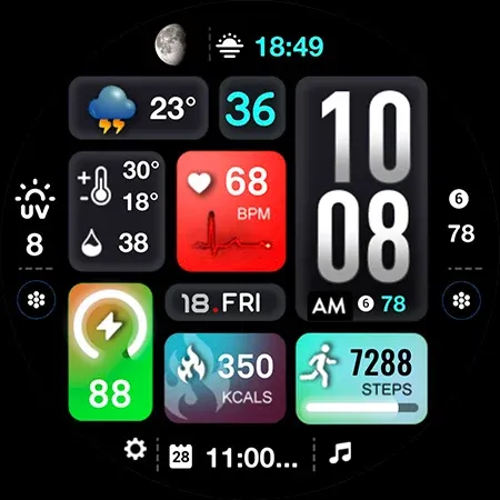 ML2U 242 Watch Face screenshot 28
