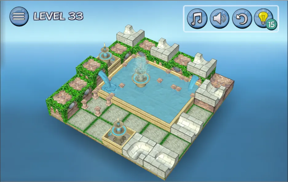Flow Water Fountain Puzle 3D screenshot 19