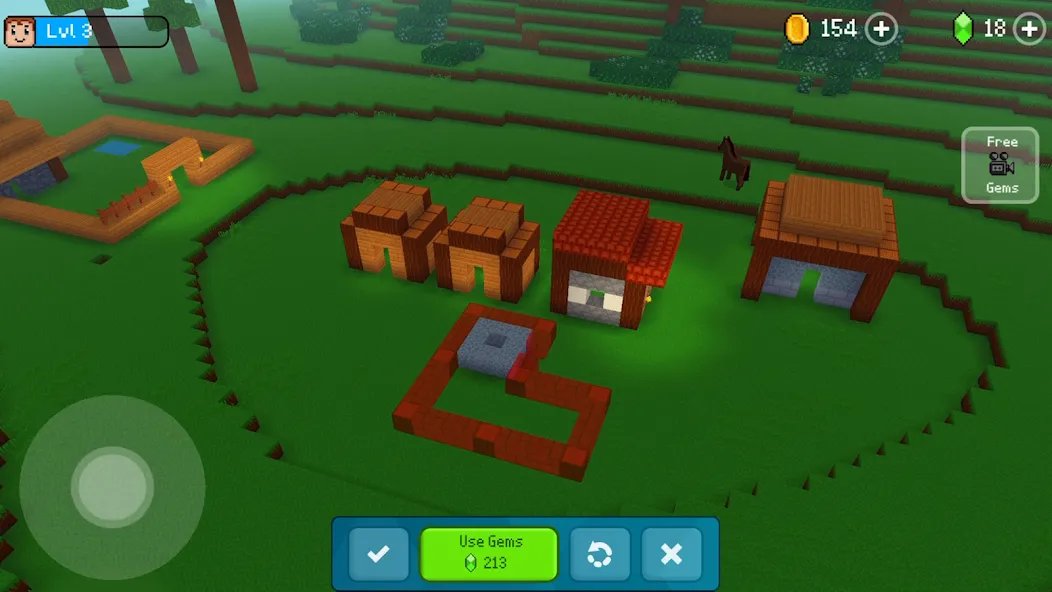 블록 크래프트 3D(Block Craft): 건설 게임 screenshot 5