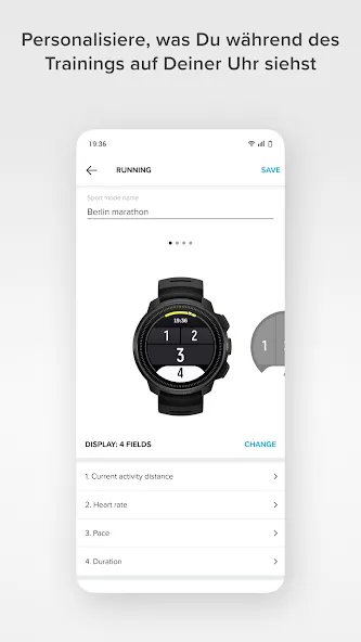 Suunto screenshot 3