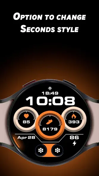 Sporty Dial - Watch face screenshot 3