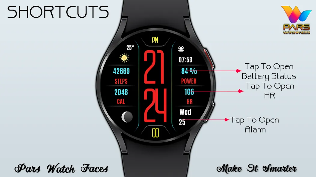 Simplex Digital Watch Face screenshot 6