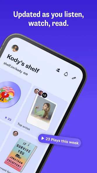Shelf — what’s on yours? screenshot 2