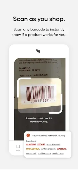 Fig: Food Scanner & Guide screenshot 5