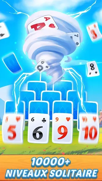 Solitaire : Tripeaks Fermière screenshot 2