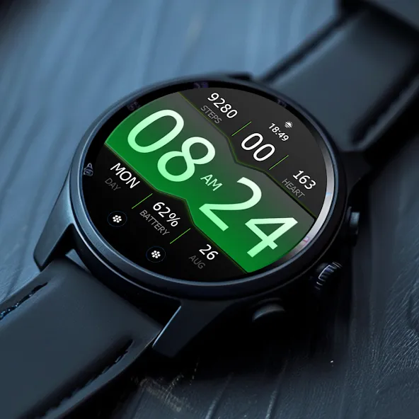 Key WF35 Digital Watch Face screenshot 3