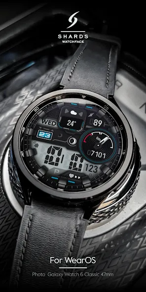 SH039 Watch Face, WearOS watch screenshot 3