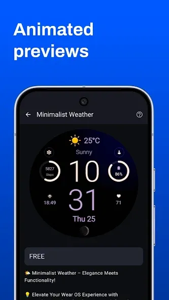 StarWatchfaces - Wear OS Shop screenshot 5