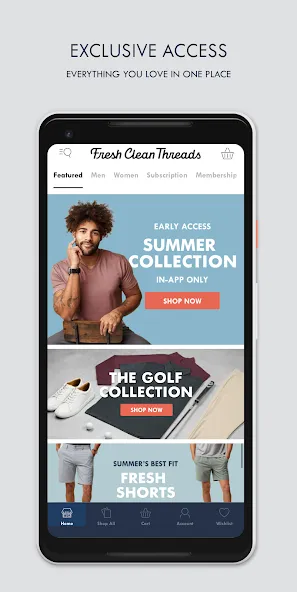Fresh Clean Threads screenshot 2