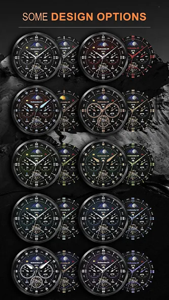 WFP 334 Business watch face screenshot 2