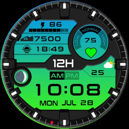 SY12 Watch Face for Wear OS screenshot 25