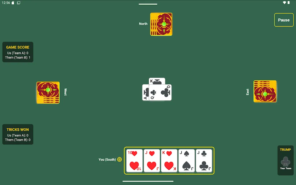 Just Euchre: Offline Card Game screenshot 21