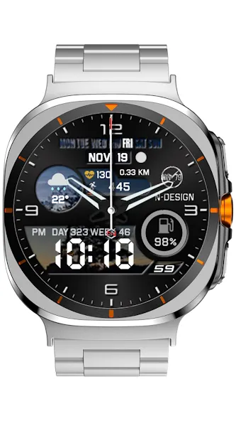 NTV509 - Informative watchface screenshot 1