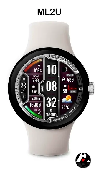 ML2U 273 Watch Face screenshot 3