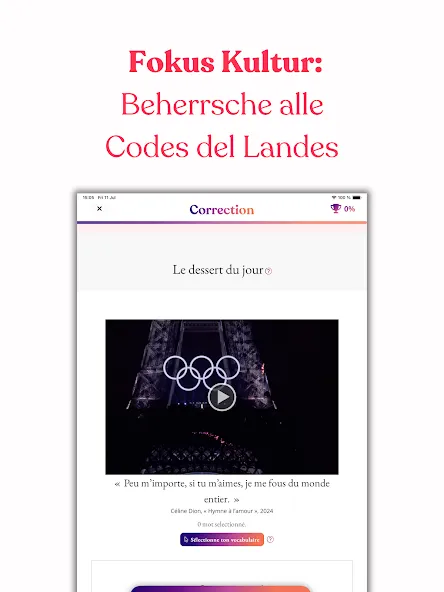Gymglish: Sprachen lernen screenshot 11