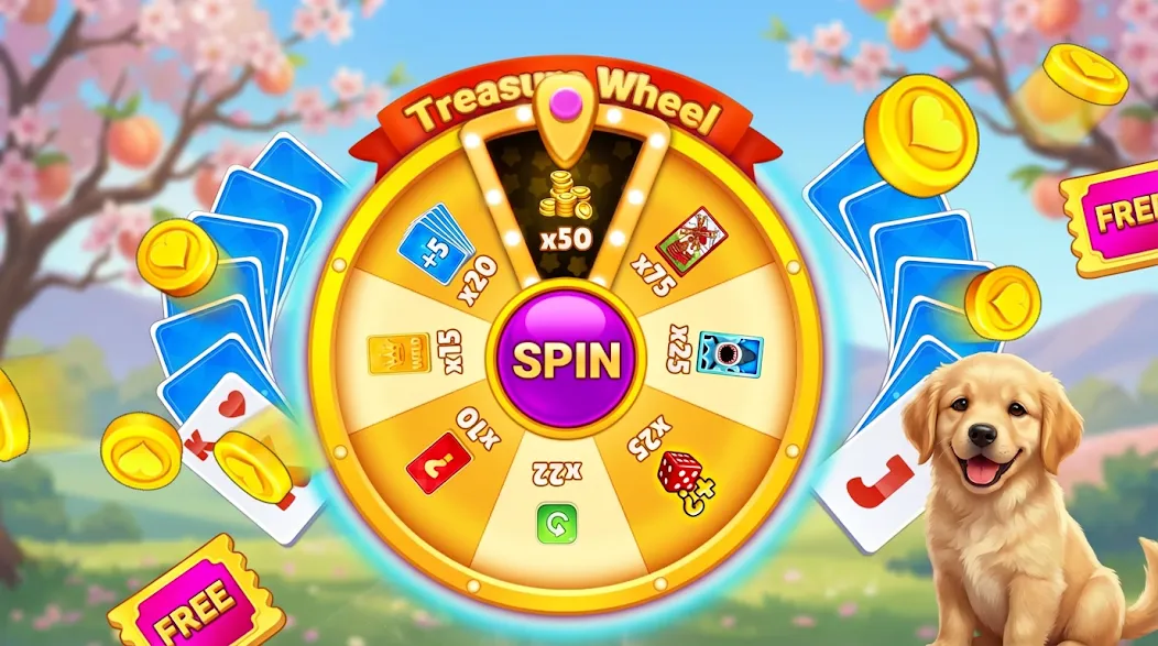 TriPeaks Solitaire Treasure screenshot 5
