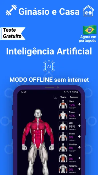 Planejador de Treino screenshot 3