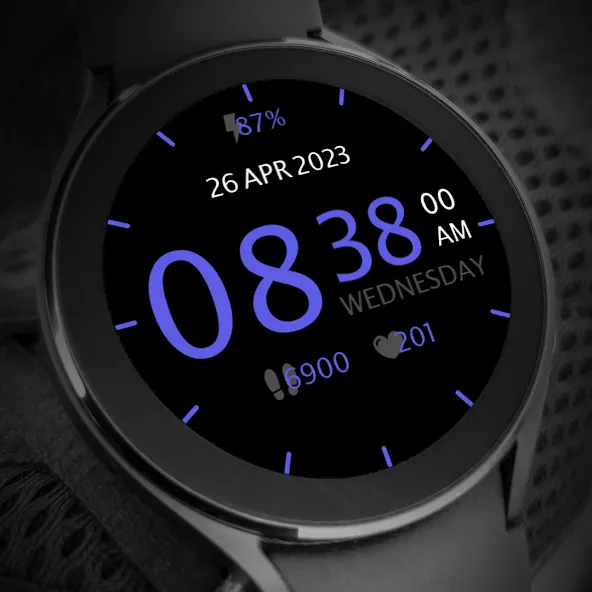 Key048 Digital Watch Face screenshot 8