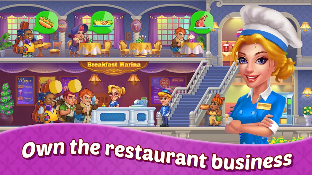 Dream Restaurant - Hotel games screenshot 6