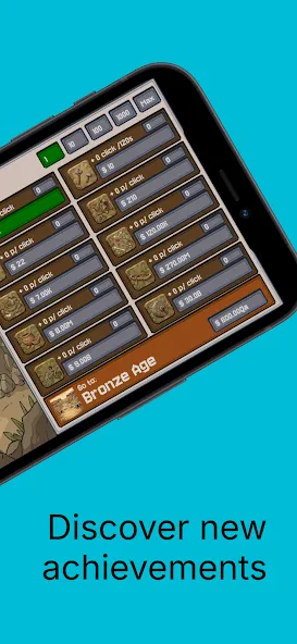 Stone to Silicon Idle clicker screenshot 4