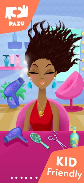 Salão de cabeleireiro meninas screenshot 3
