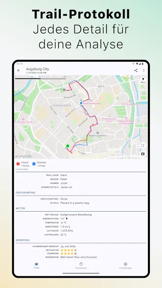 The Mantrailing App screenshot 10