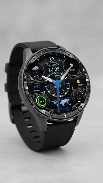 ChronoSphere watchface mono17 screenshot 2