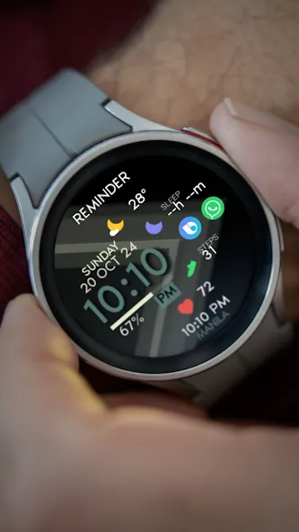Digital Dashboard Watch Face screenshot 2