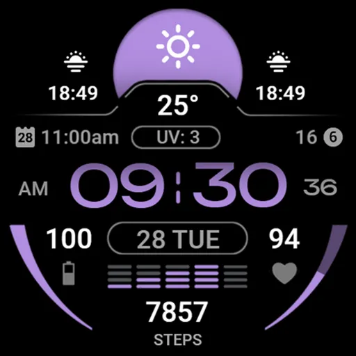 OMG 448 Weather Fitness Watch screenshot 28