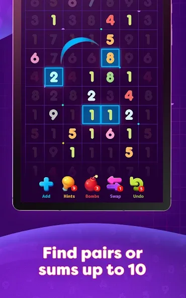 Numberzilla: Number Match Game screenshot 19