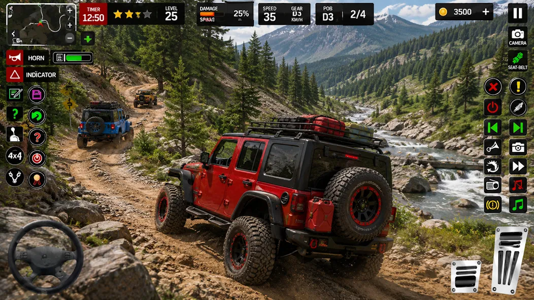 offroad jeep games 3d driving screenshot 1