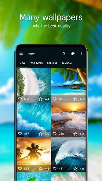 Ocean Wallpapers 4K screenshot 2