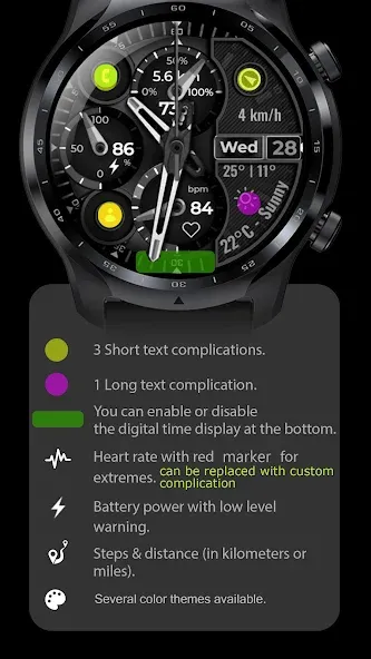 Watch Face CUE153 screenshot 2