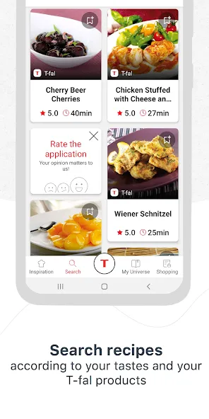 T-fal, recipes and more… screenshot 2