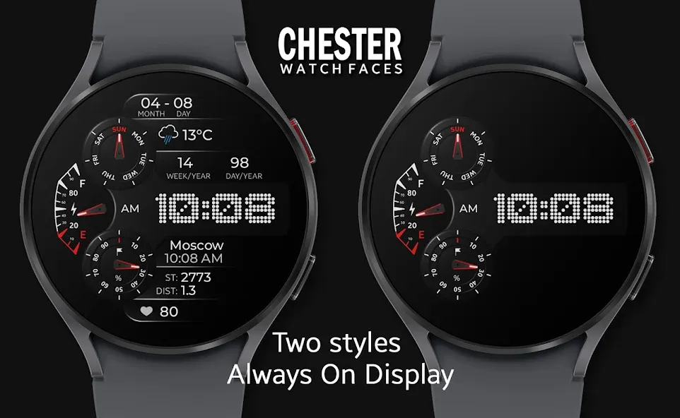 Chester Evolution watch face screenshot 5