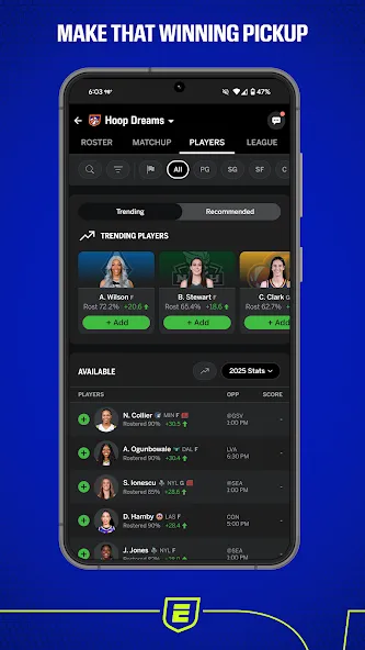 ESPN Fantasy Sports screenshot 4