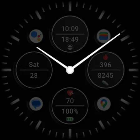DADAM127: Analog Watch Face screenshot 28