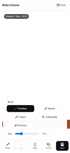 Baby Canvas screenshot 2