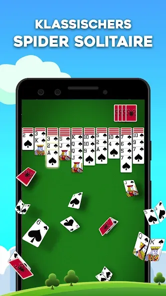 Spider Solitaire: Kartenspiel screenshot 1