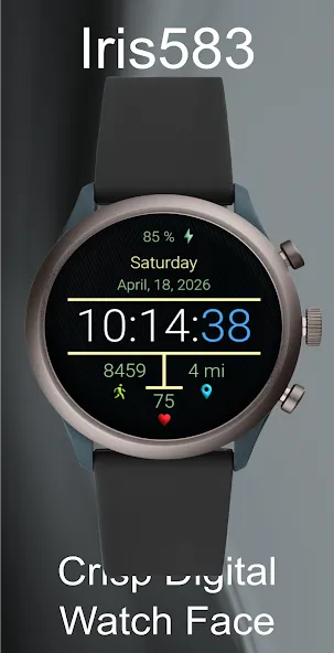 Iris583 Crisp Digital Watch screenshot 21