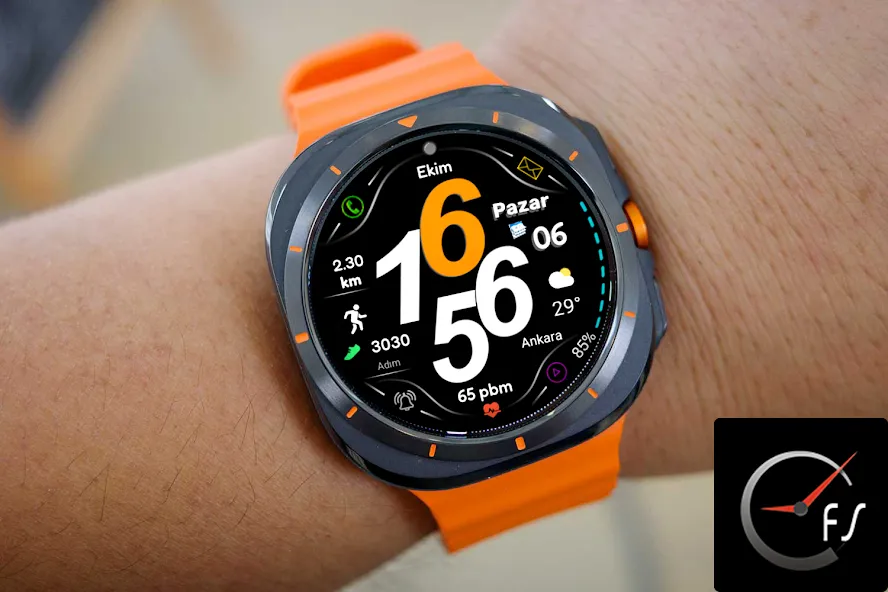 FSW270 Digital Watchface screenshot 4