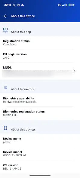 EU Login screenshot 7