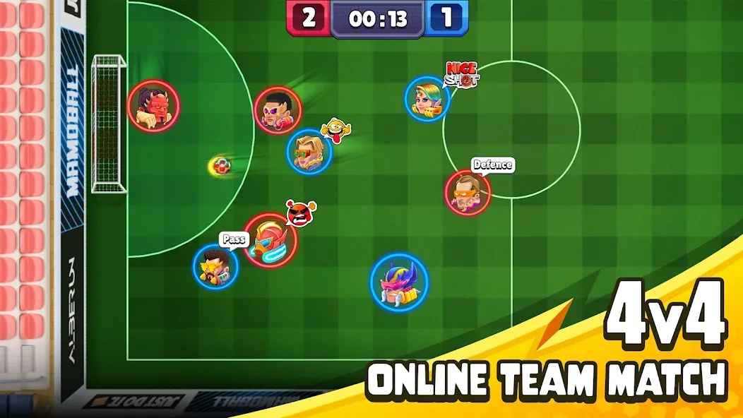 マモボール - サッカーゲーム オンライン screenshot 1
