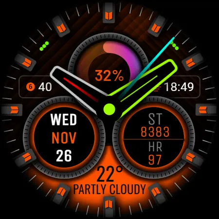 Watch Face WF159 screenshot 6